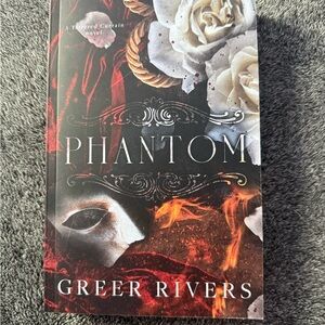 Chronicle Books Phantom Novel - Red and White Cover